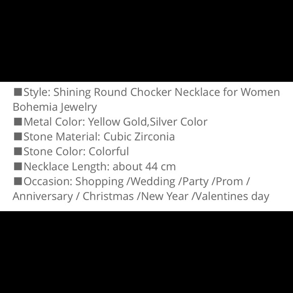 COPY - Pave Multiple Rainbow Rectangle Baguette Chain Link Gold Silver Chocker … - Picture 8 of 9